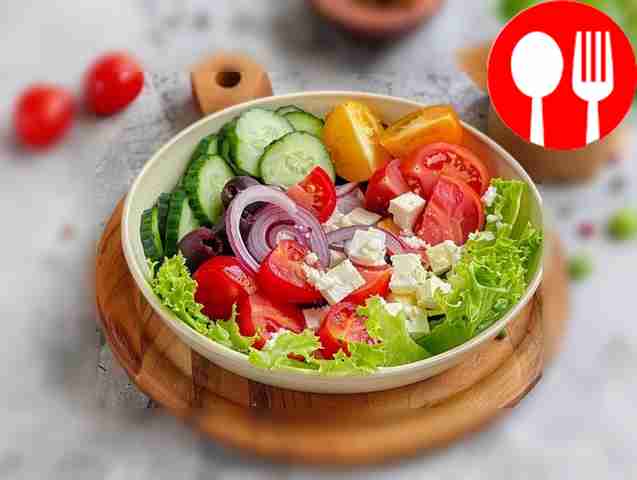 Традиционный греческий салат