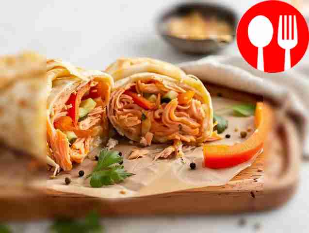 Аппетитный рулет из лаваша с горбушей