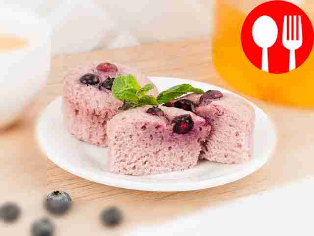 Кексы с голубикой