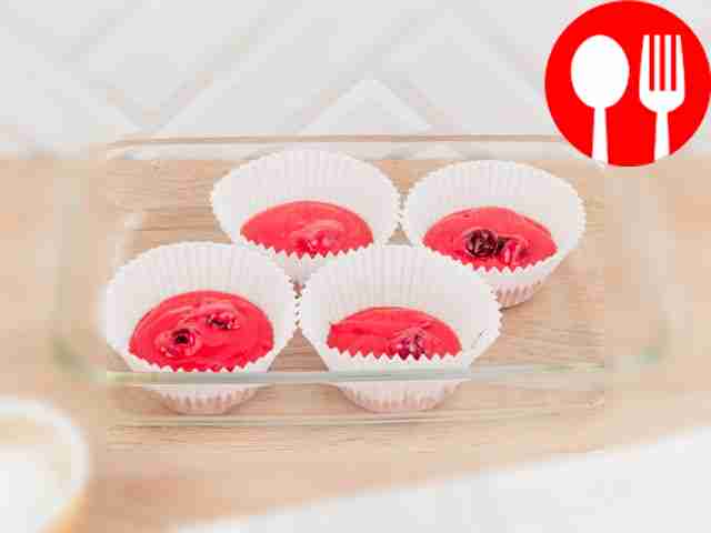 Place the muffin tins on a baking sheet or in...