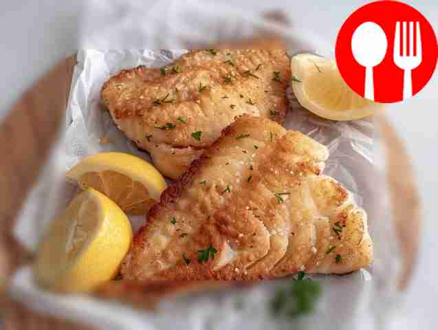 Сочный стейк из камбалы Juicy flounder steak