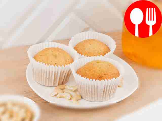 Кексы с кешью