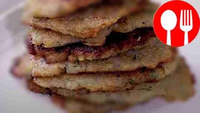 Золотистые драники Golden potato pancakes