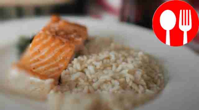 Лосось в медовой глазури