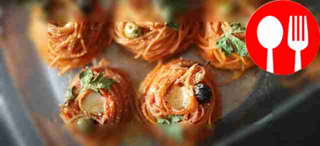 Спагетти «Гнездышки»