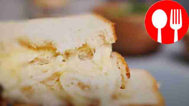 Sandwich under the iron