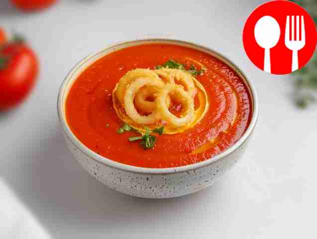 Classic vegetarian gazpacho