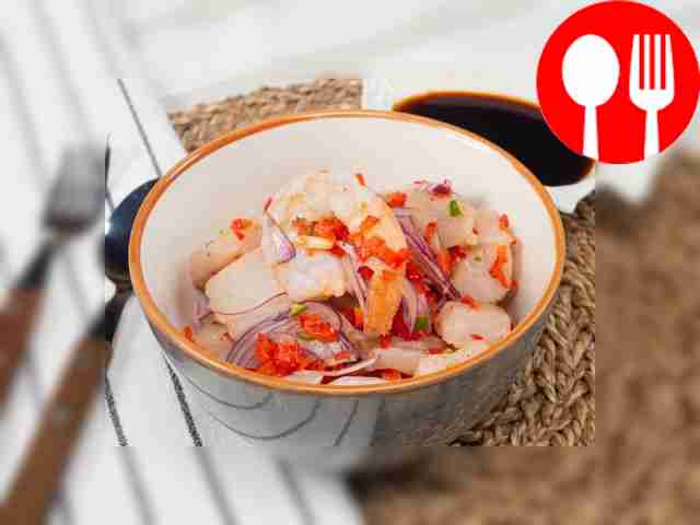 White fish ceviche
