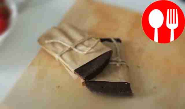 Healthy chocolate bar