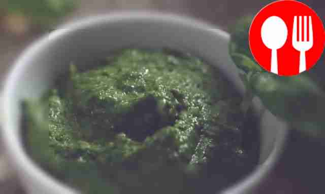 Классический соус «Песто» с кедровыми орешками
