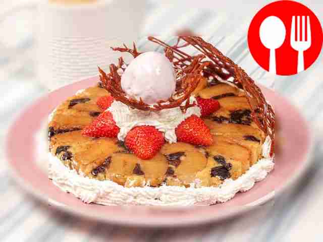 Яблочный крамбл