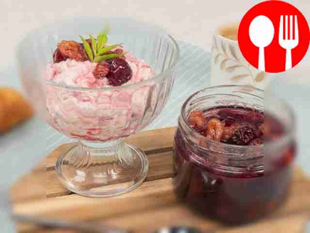 Варенье из черешни с орехами