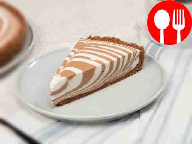 Торт «Зебра» без выпечки