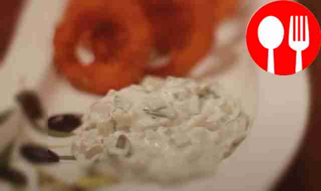 Tartar sauce with mayonnaise