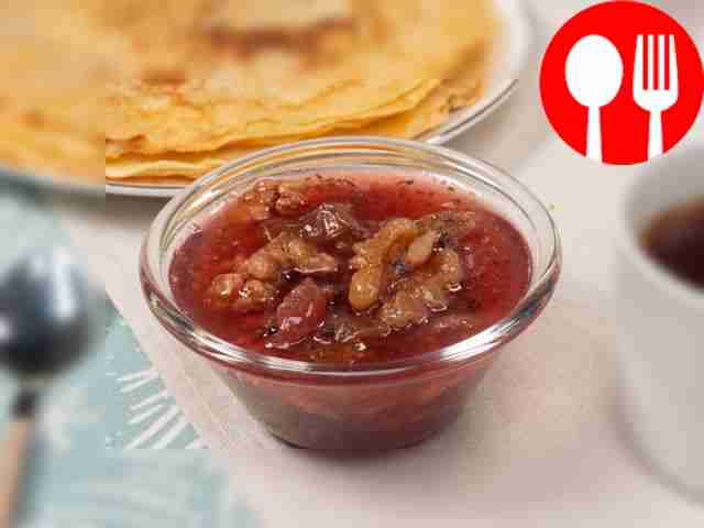 Варенье из крыжовника с орехами