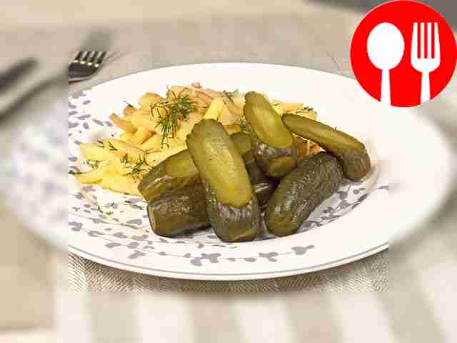 Pickled gherkins