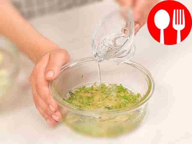 Prepare the marinade. Add garlic, oil and...