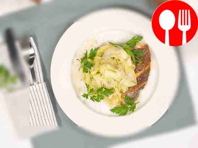 Serve ready-made marinated zucchini with honey...