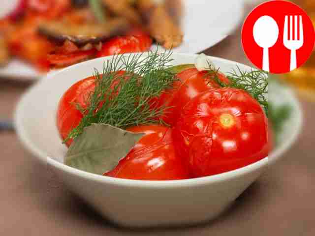 Сладкие маринованные помидоры