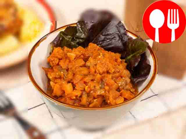 Икра из запеченных баклажанов