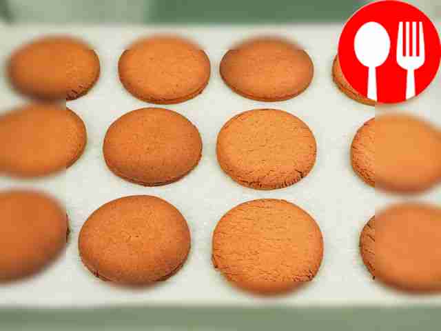 Place the gingerbread cookies in the oven for...