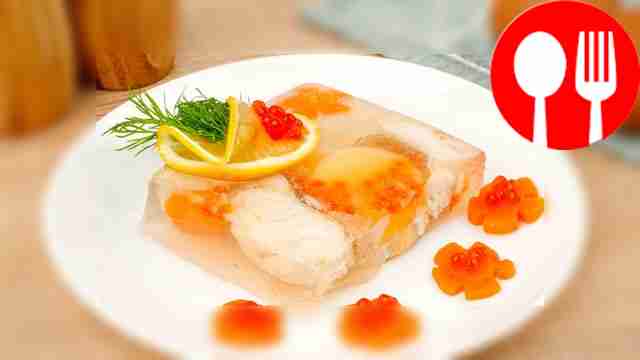 Jellied pike perch