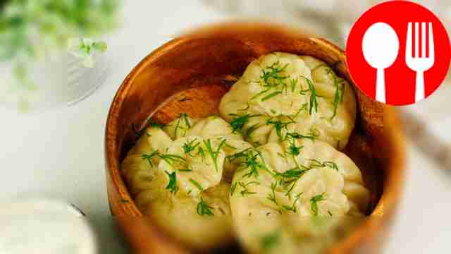 Хинкали с картошкой