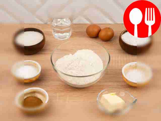 Prepare all ingredients. Wash chicken eggs...