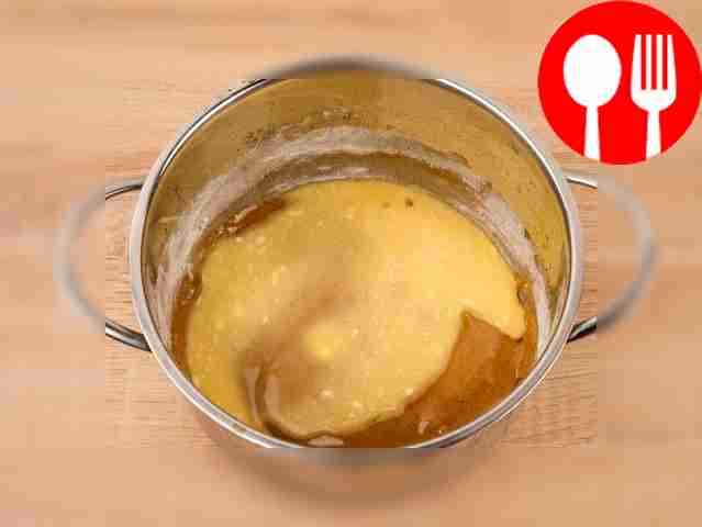 In a saucepan, combine the melted sugar with...