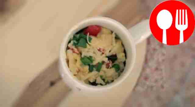 Завтрак в кружке за 5 минут