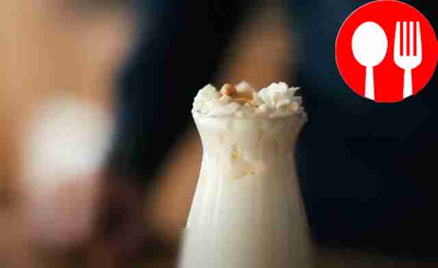 Молочный коктейль с арахисом