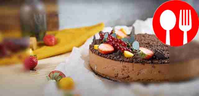 Delicious no-bake cheesecake