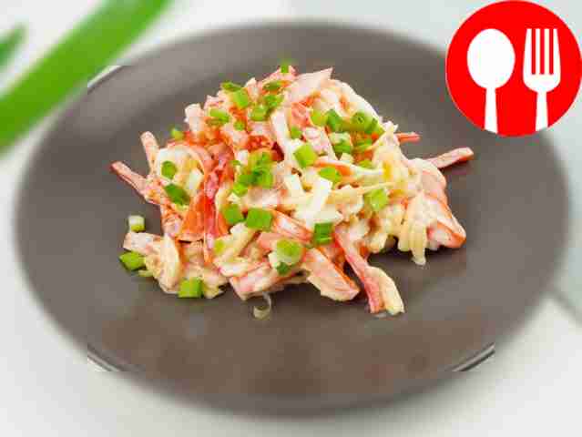 Салат «Красное море»