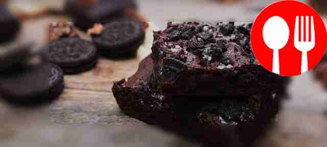 Brownie with Oreo