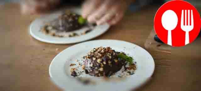 Chocolate panna cotta