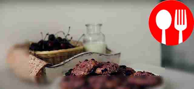 Овсяное печенье с ягодами