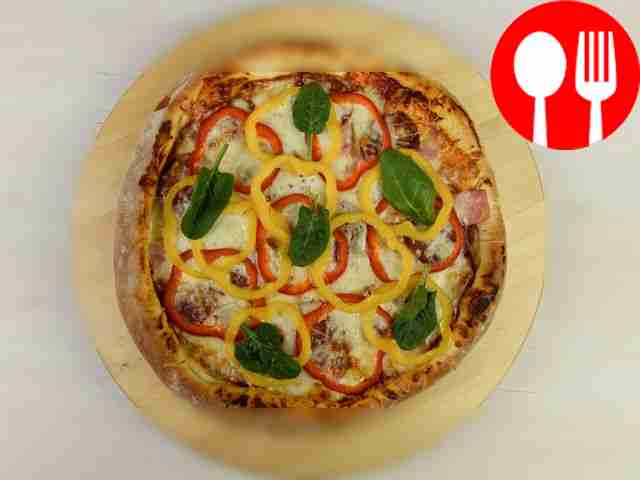 Place the pizza in the oven for about 30...