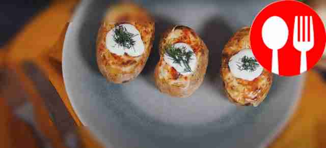 Картофель с начинкой