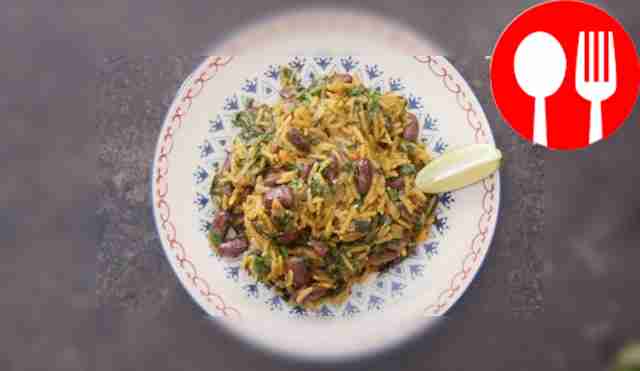 Hearty rice with vegetables