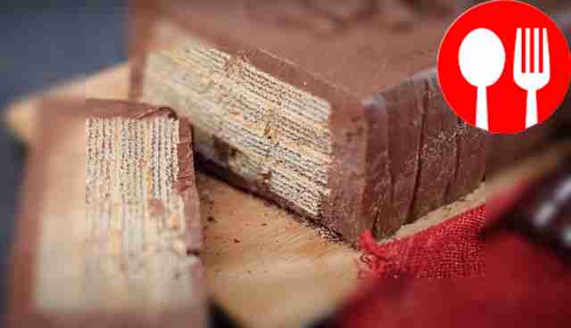 Гигантский торт а-ля KitKat из 4 ингредиентов