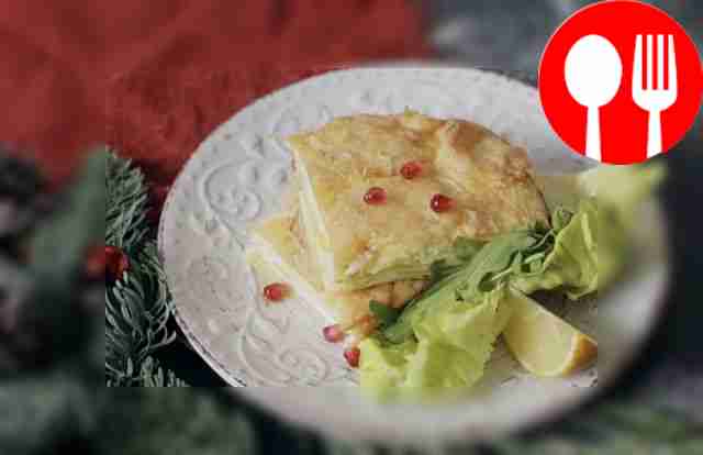 Картофельная запеканка с творожным сыром