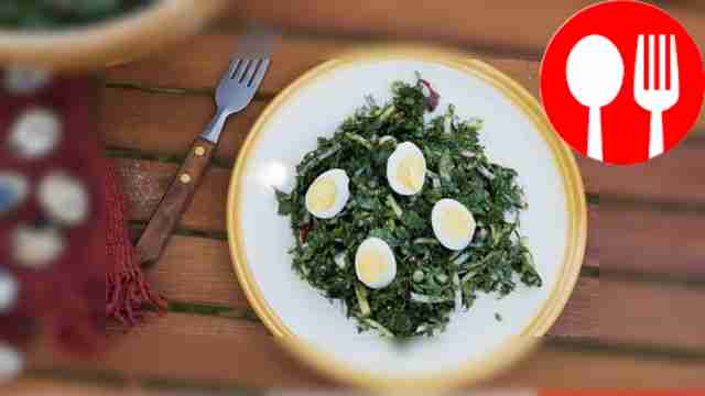 Зеленый салат