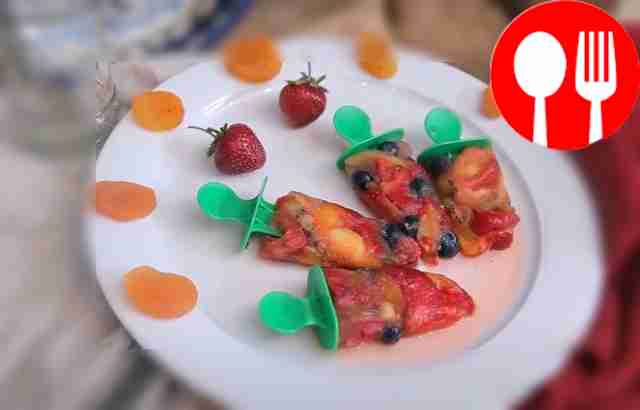 Мультифруктовый лед с виноградным соком