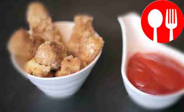 Mozzarella sticks in batter