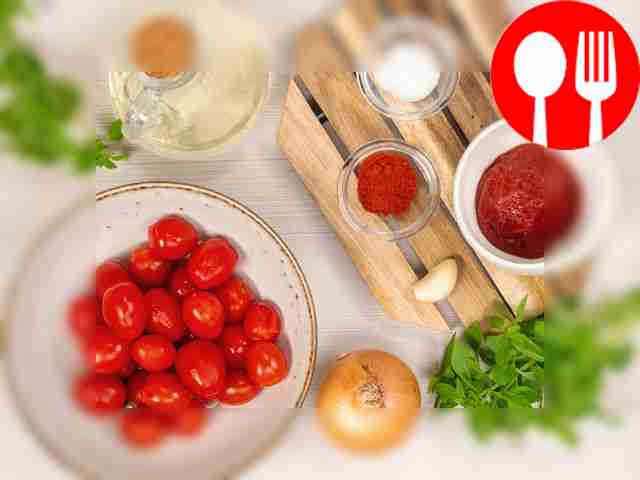 Peel the onion and finely chop it. Remove the...