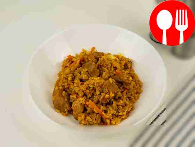 Плов с булгуром