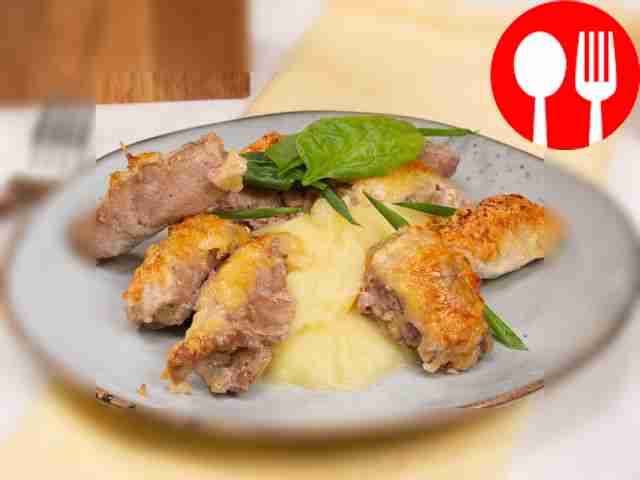 Рулетики из свинины