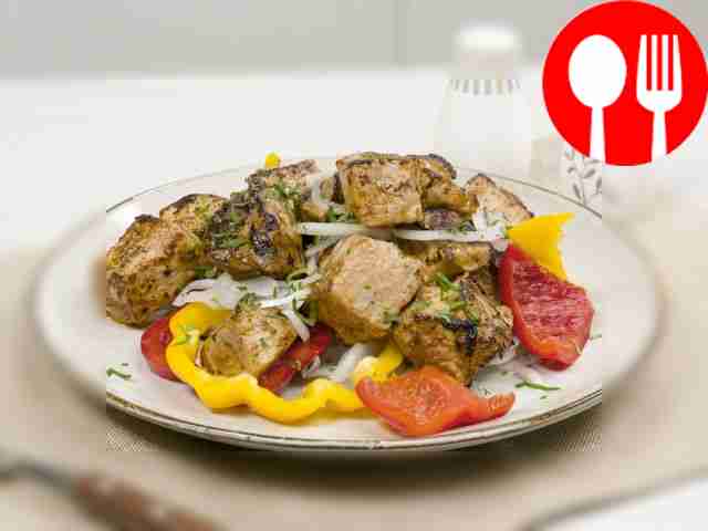 Marinated kebab