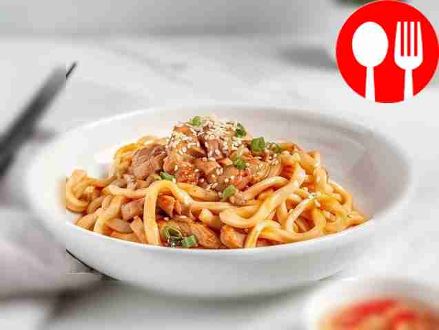 Восточная лапша с соевым соусом