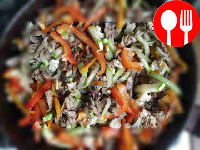 Cut all other vegetables and mushrooms into...